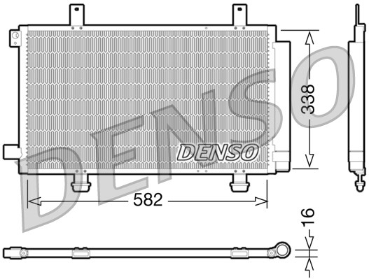 Skraplacz klimatyzacji DENSO DCN47002