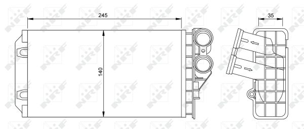 Nagrzewnica NRF 54251