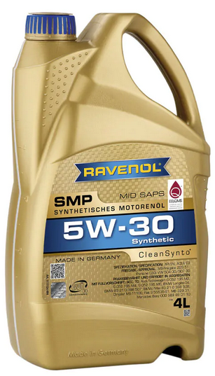 Olej silnikowy RAVENOL 5W30 SMP CleanSynto 4L