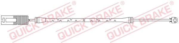 Czujnik zużycia klocków QUICK BRAKE WS 0153 A