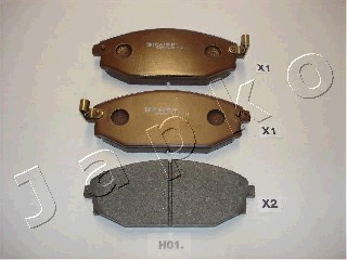 Klocki hamulcowe JAPKO 50H01