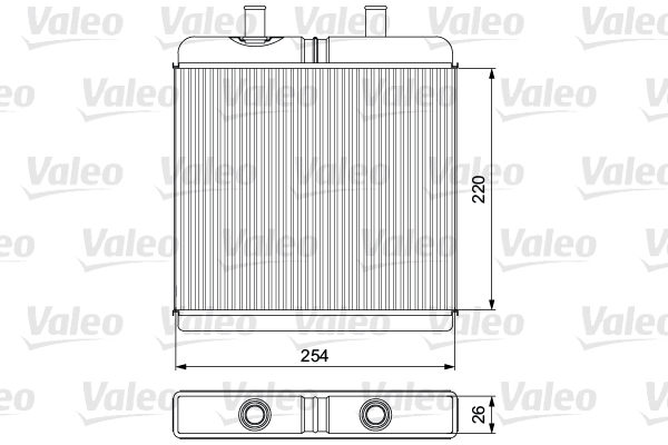 Nagrzewnica VALEO 811539