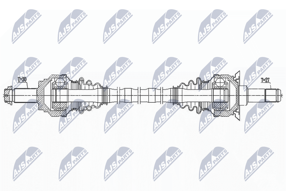 Wał napędowy NTY NPW-BM-191