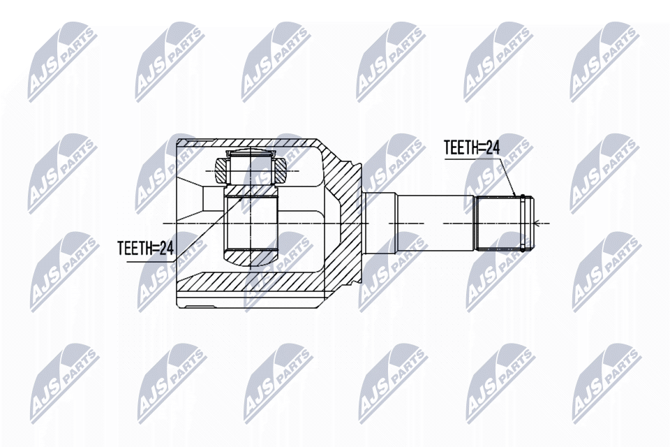 Filtr sadzy / filtr cząstek stałych, układ wydechowy NTY DPF-SU-001