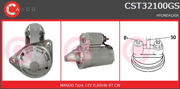 Rozrusznik CASCO CST32100GS