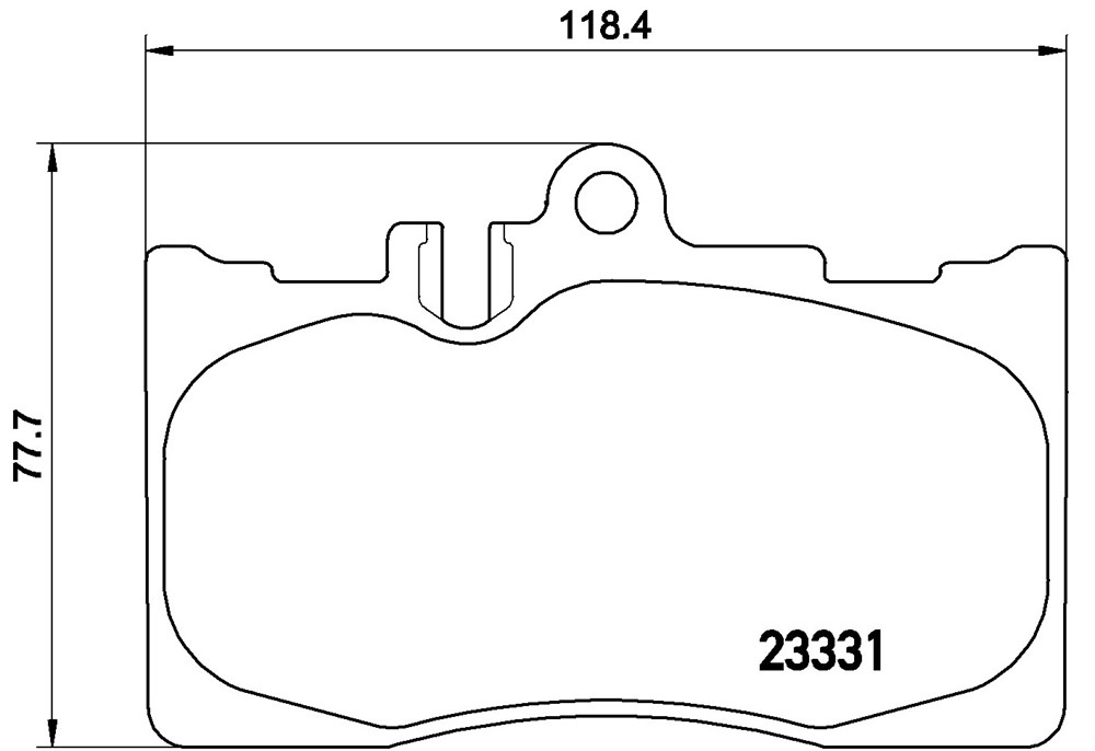 Klocki hamulcowe BREMBO P 83 058