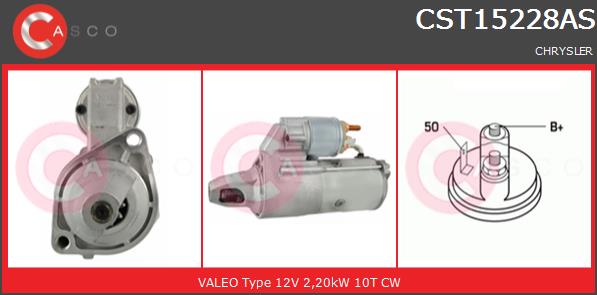 Rozrusznik CASCO CST15228AS