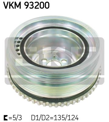 Koło pasowe wału korbowego SKF VKM 93200
