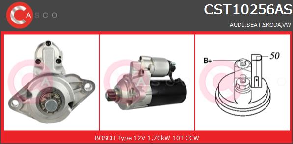 Rozrusznik CASCO CST10256AS