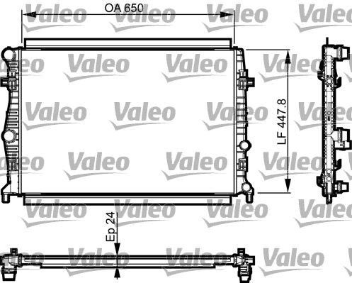 Chłodnica VALEO 735556