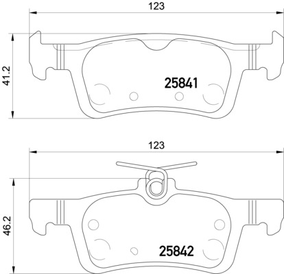 Klocki hamulcowe HELLA 8DB 355 021-311