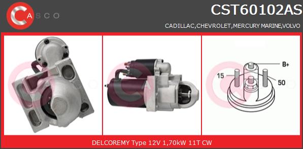 Rozrusznik CASCO CST60102AS