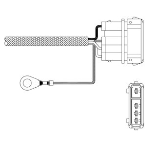Sonda lambda DELPHI ES11010-12B1