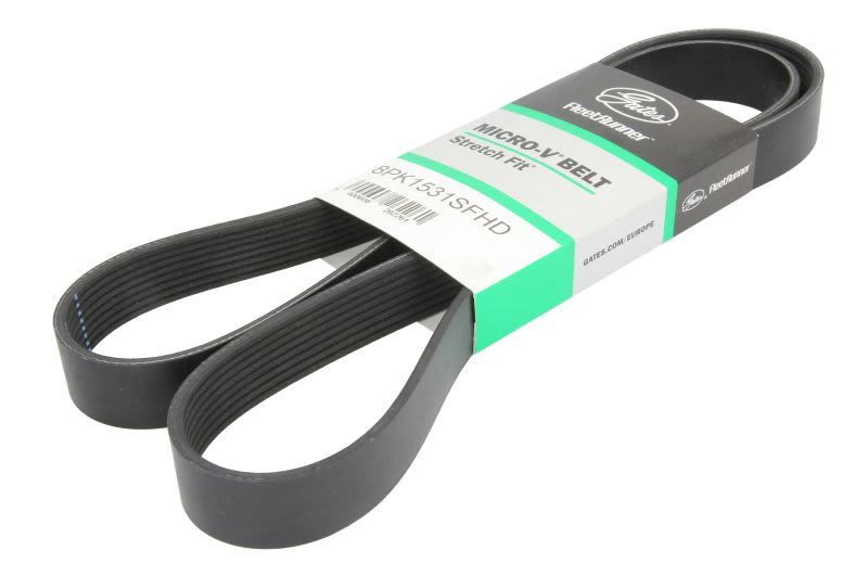 Pasek klinowy wielorowkowy GATES 8PK1531SFHD