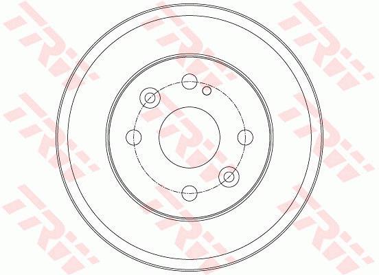 Bęben hamulcowy TRW DB4429