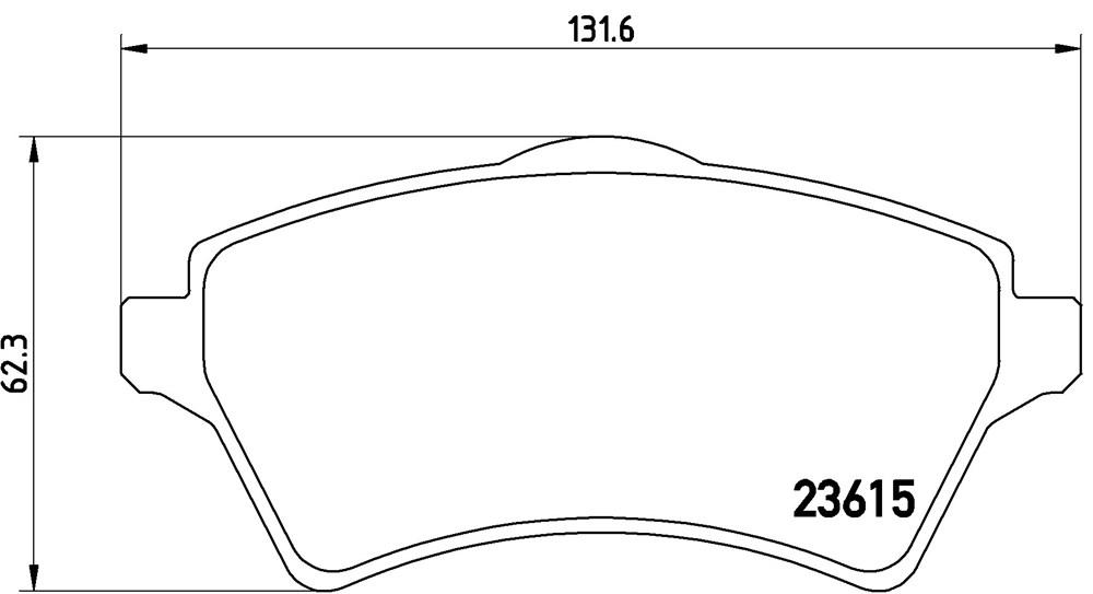 Klocki hamulcowe BREMBO P 44 011