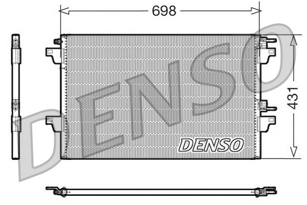 Skraplacz klimatyzacji DENSO DCN23021