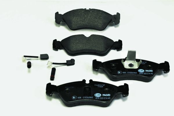 Klocki hamulcowe HELLA 8DB 355 014-401