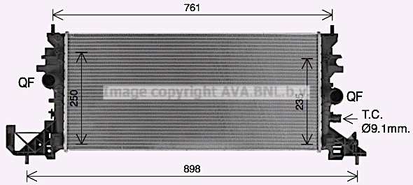 Chłodnica AVA QUALITY COOLING OL2703
