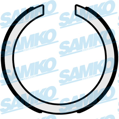 Zestaw szczęk hamulcowych SAMKO 81095