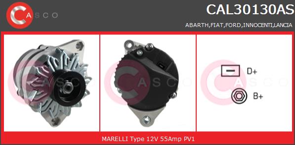 Alternator CASCO CAL30130AS