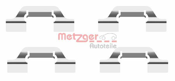 Zestaw akcesoriów montażowych  klocków hamulcowych METZGER 109-1685