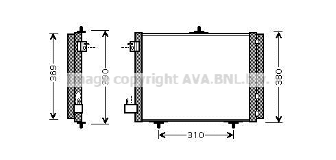 Skraplacz klimatyzacji AVA QUALITY COOLING PEA5295D