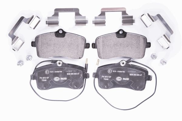 Klocki hamulcowe HELLA 8DB 355 020-671