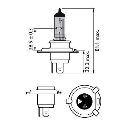 Żarówka PHILIPS 12342CVUBW