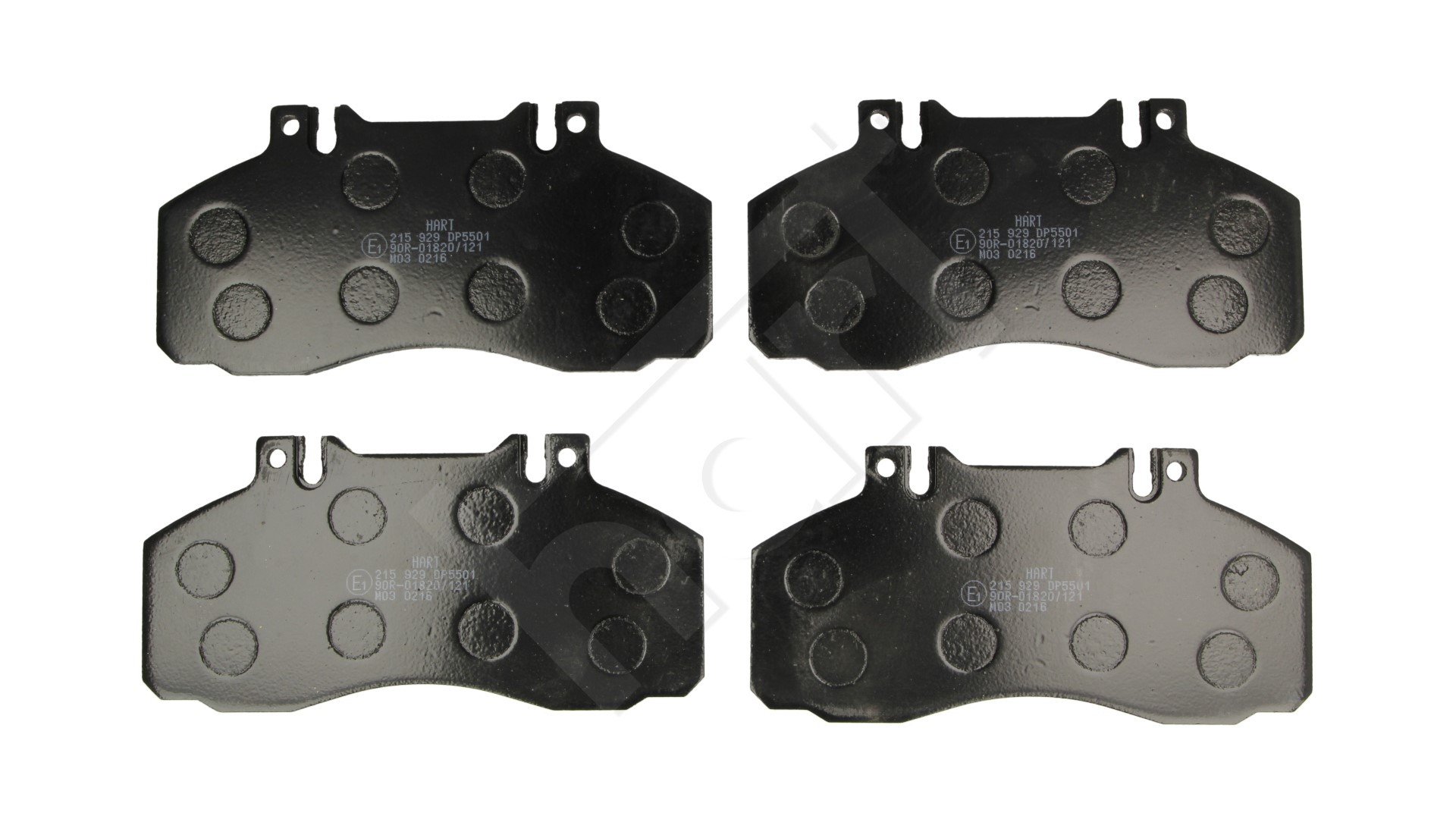 Klocki hamulcowe HART 215 929