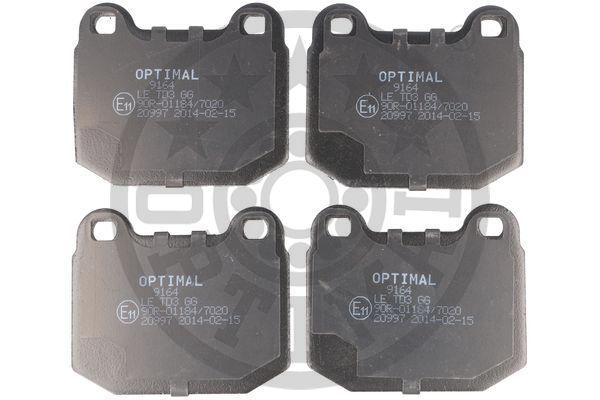 Klocki hamulcowe OPTIMAL BP-09164