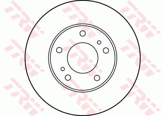 Tarcza hamulcowa TRW DF3112