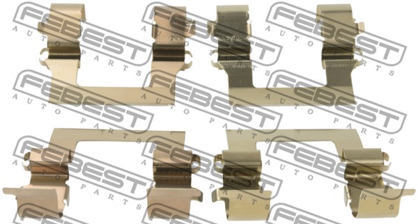 Zestaw akcesoriów montażowych  klocków hamulcowych FEBEST 0403-CSF