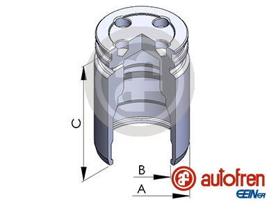 Tłoczek zacisku hamulcowego AUTOFREN SEINSA D025241
