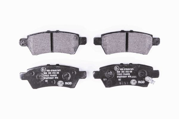 Klocki hamulcowe HELLA 8DB 355 012-081