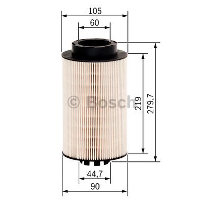 Filtr paliwa BOSCH F 026 402 032