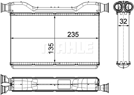 Nagrzewnica MAHLE AH 189 000P