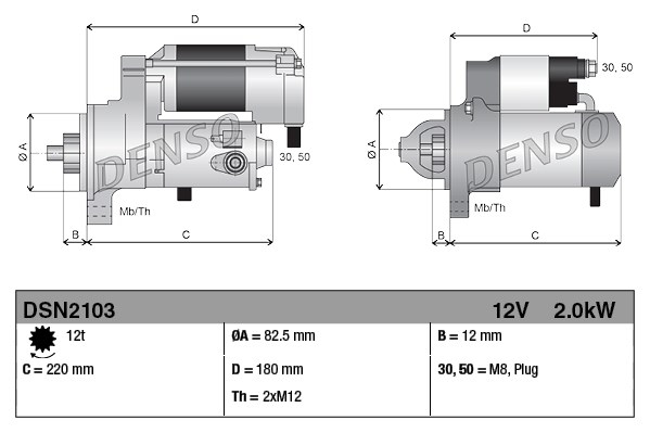 Rozrusznik DENSO DSN2103