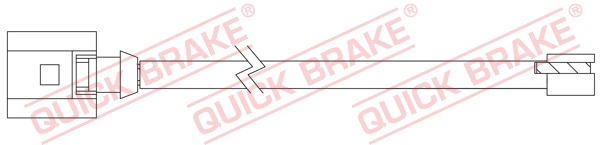 Czujnik zużycia klocków QUICK BRAKE WS 0397 A