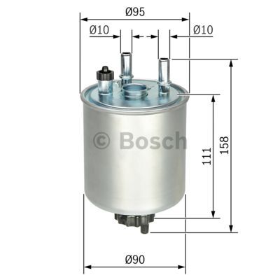 Filtr paliwa BOSCH F 026 402 082