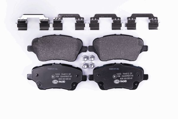 Klocki hamulcowe HELLA 8DB 355 020-621