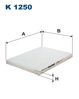 Filtr kabinowy FILTRON K 1250