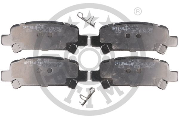 Klocki hamulcowe OPTIMAL BP-12358