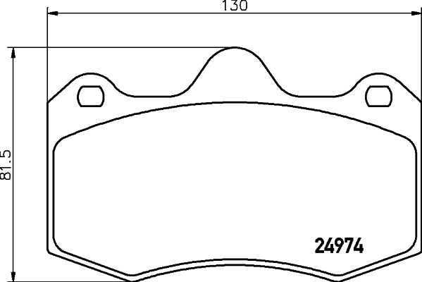 Klocki hamulcowe HELLA 8DB 355 015-111