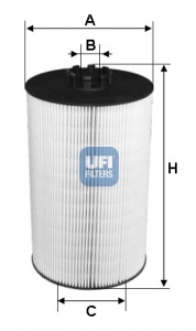 Filtr oleju UFI 25.007.00