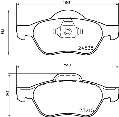 Klocki hamulcowe HELLA PAGID 8DB 355 013-271