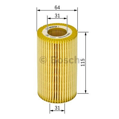 Filtr oleju BOSCH F 026 407 070