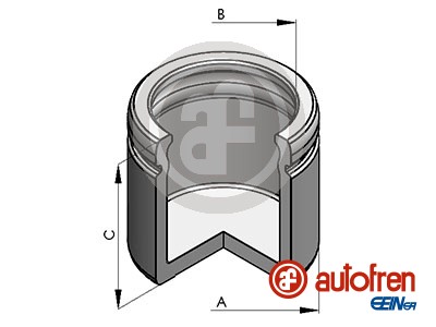 Tłoczek zacisku hamulcowego AUTOFREN SEINSA D025796