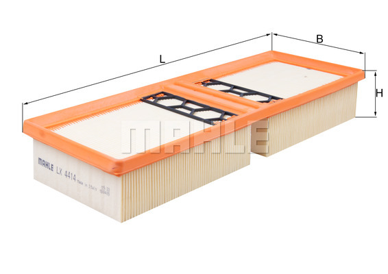 Filtr powietrza KNECHT LX 4414