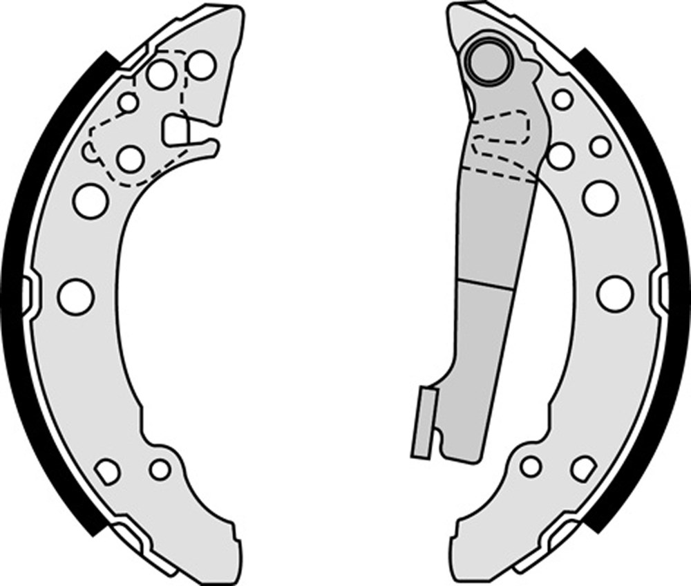 Szczęki hamulcowe BREMBO S 85 535